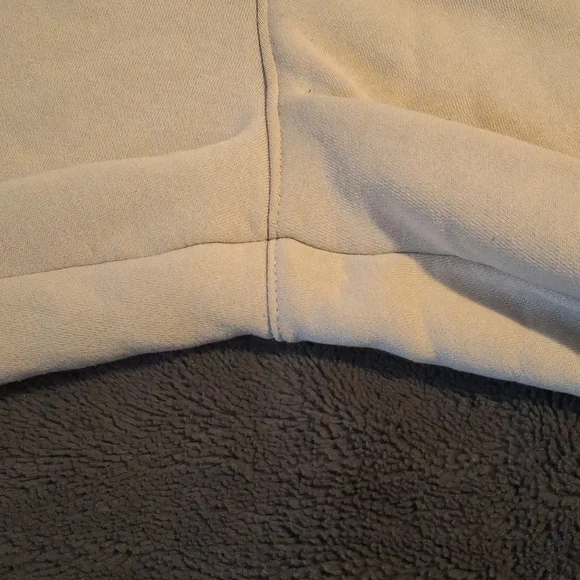 Mens Free Planet Beige Sweatpant Shorts - Picture 4 of 8